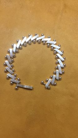 Silver bracelet