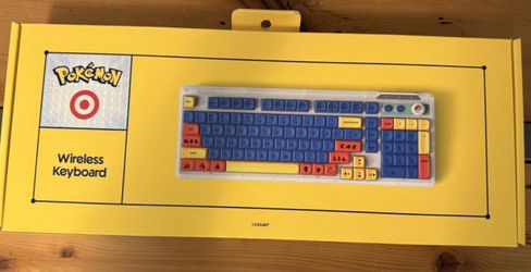 Pokemon x Target - Wireless Keyboard - 30th Anniversary- IN HAND