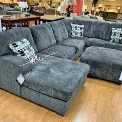 U SHAPED SECTIONAL COUCH SAME DAY DELIVERY By ASHLEY