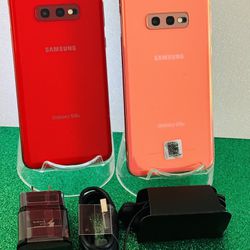 Samsung galaxy S10e (128gb) Red / Orange UNLOCKED 