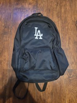 LA Dodgers Black Backpack