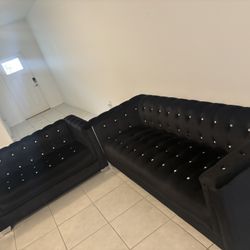Black Suede Sofa Must Go 