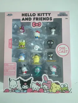 Jada Nano Metalfigs Hello Kitty and Friends 12 Pack Diecast Figures Series 1