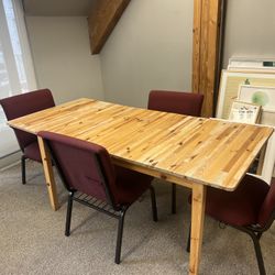 IKEA Solid Wood Kitchen Dining Table