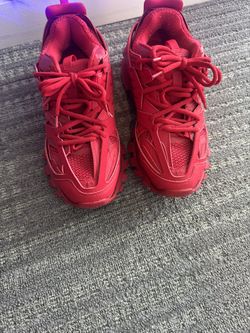 Balenciaga Track Trainer Red Size 42, 9 Men's