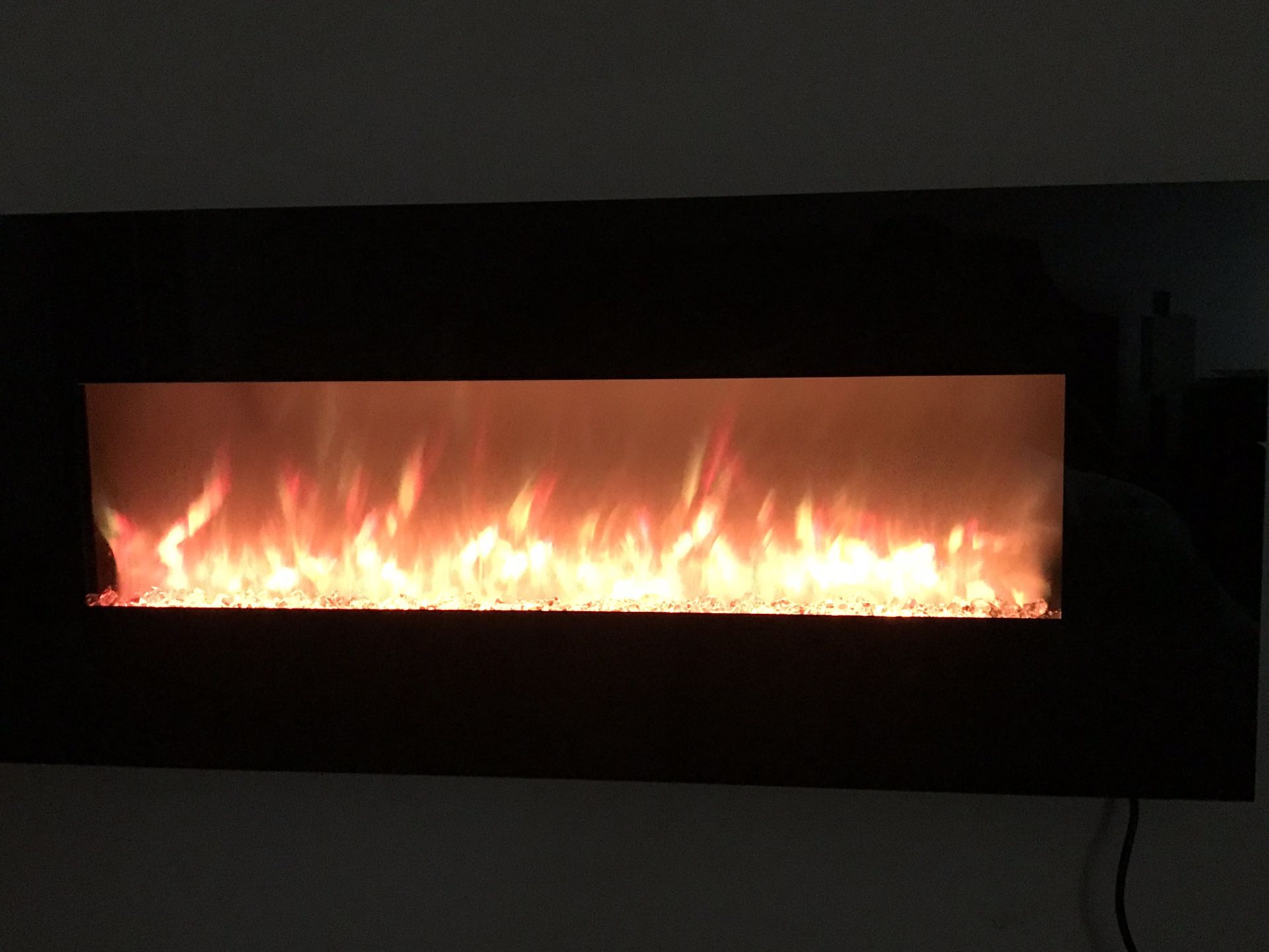 Northwest 50” Electric Fireplace with heater (like new)