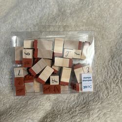 Alphabet & #’s 1-9 stamps