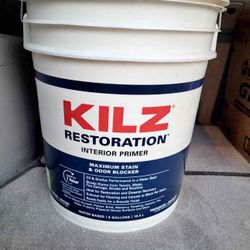 Kilz Restoration 5 Gal White Primer Sealer