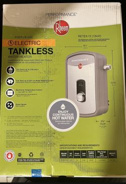 Rheem Tankless Water heater