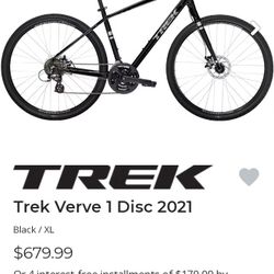 Trek Verse 1 Disk Bike 