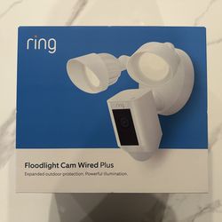 Ring Wired Floodlight Cam Plus