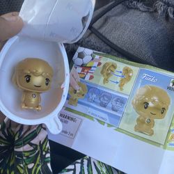 rare funko x kinder joy gold