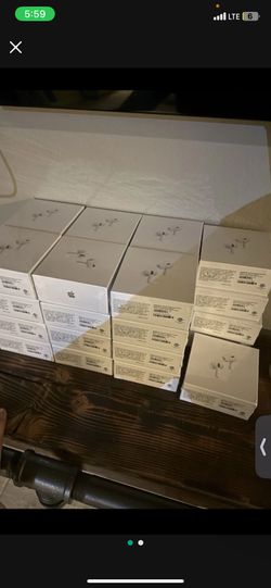 Apple AirPod Pro 2nd Gen With Wireless MagSafe Charging Case In White (USB-C)