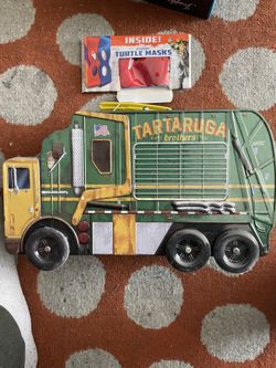 2016 Teenage Mutant Ninja Turtles Garbage Truck Lunch Box