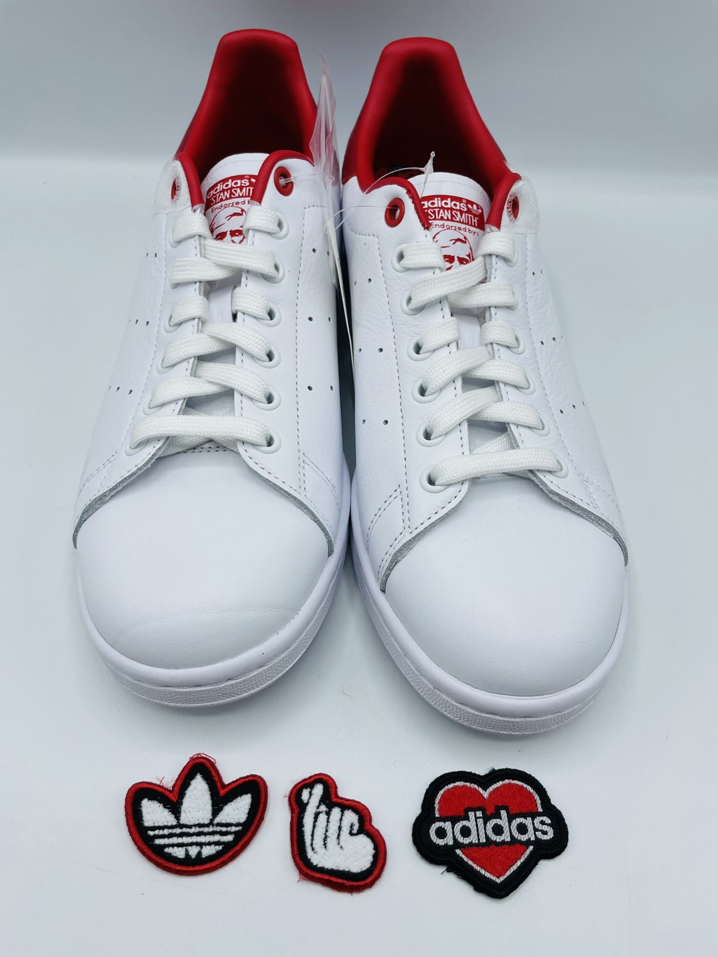 Adidas Originals Valentines Day Stan Smith Patches White Classic