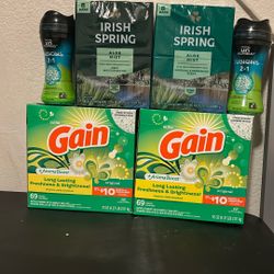 Gain Y Downy Y Jabón De Baño 6 En Total X $40
