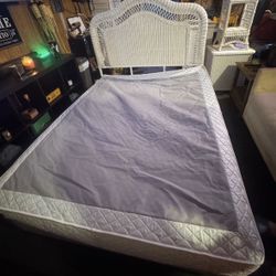Wicker Full Size Bed