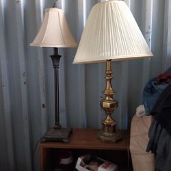 Two Bedroom Lamps Good For End Table Use
