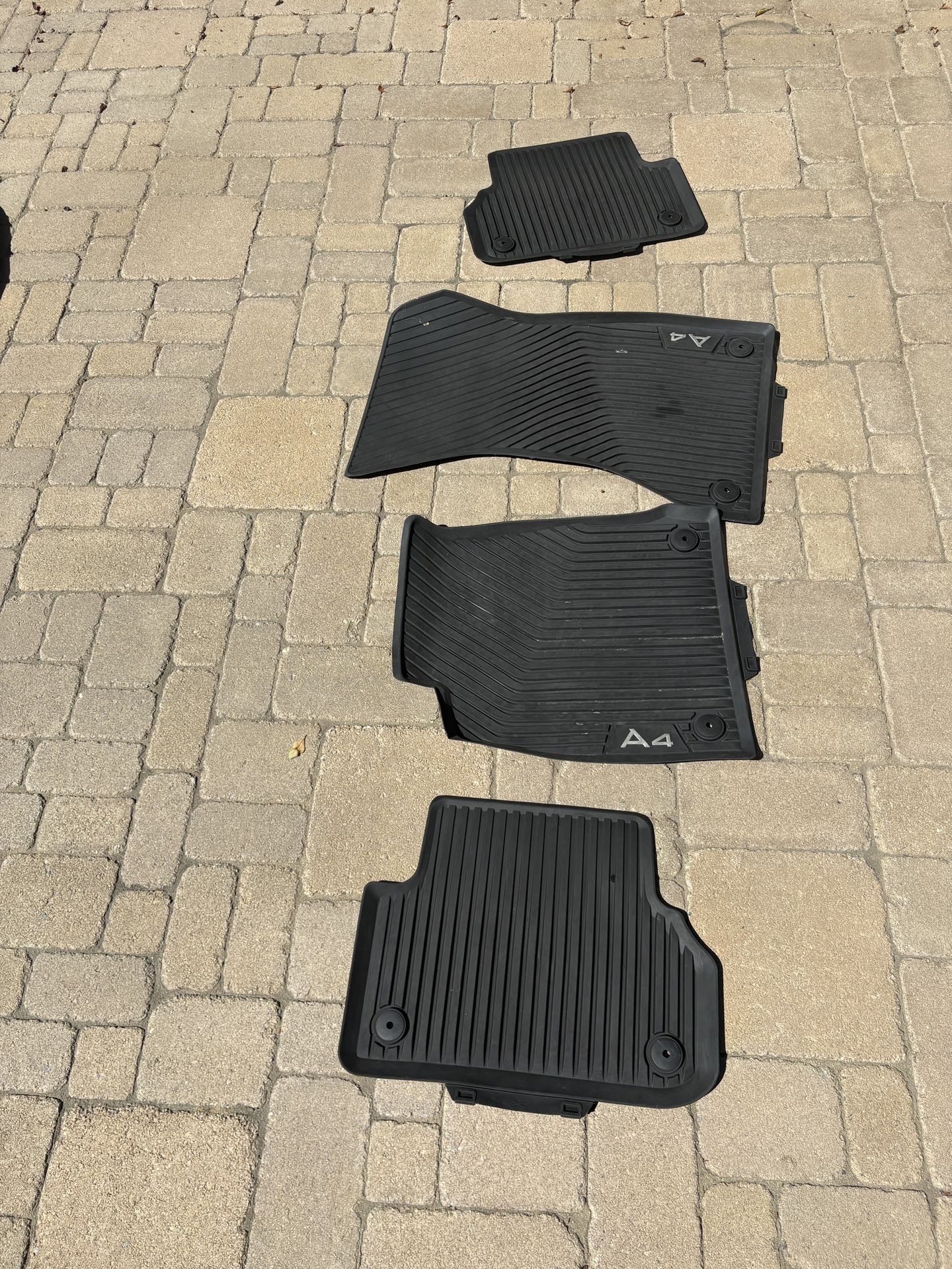 All-Weather Floor Mats - Front & Rear - Audi (2012-2020)