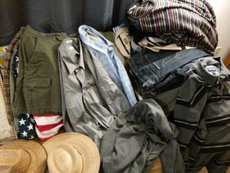 XL+ Big and Tall mixed sizes... Check my Facebook marketplace posts too...