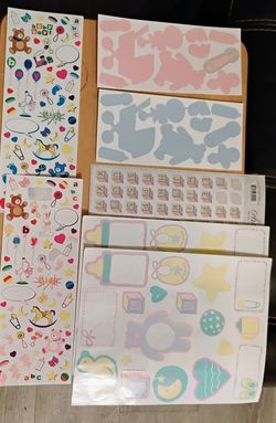 Baby Shower / Gender Reveal Stickers & Crafts