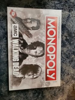 New, Unopened The Walking Dead Monopoly