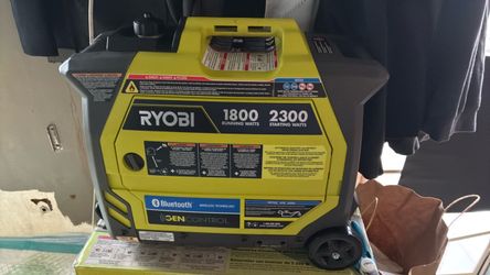 Ryobi 2300W Inverter Generator with Bluetooth