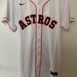 Nike Houston Astros Home Baseball Jersey Size Youth XL Extra Large (18/20)