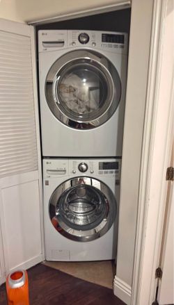 Washer and dryer