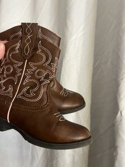 Girls Cowgirl Boots Size 10c