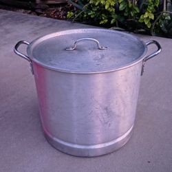 Large Tamale Steamer with Lid Large Stew Pot 19 1/2" Tall