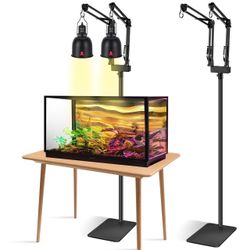 šļø Dual Microphone Boom Arm Stand ā Adjustable Studio Setup