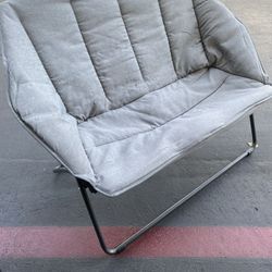 Grey Double Dish Chair