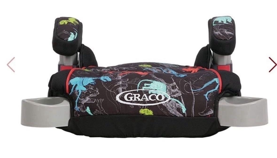 Graco TurboBooster Backless Booster Car Seat, Dinorama  Open box item box is damaged   INVENTORY NUMBER: 10(contact info removed)1