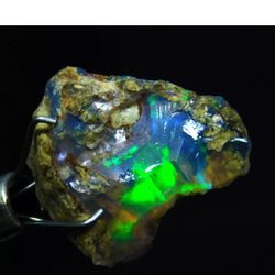 Natural 4.60 Ct. Ethiopian Fire Opal Rough Raw Loose Gemstone/Crystal 