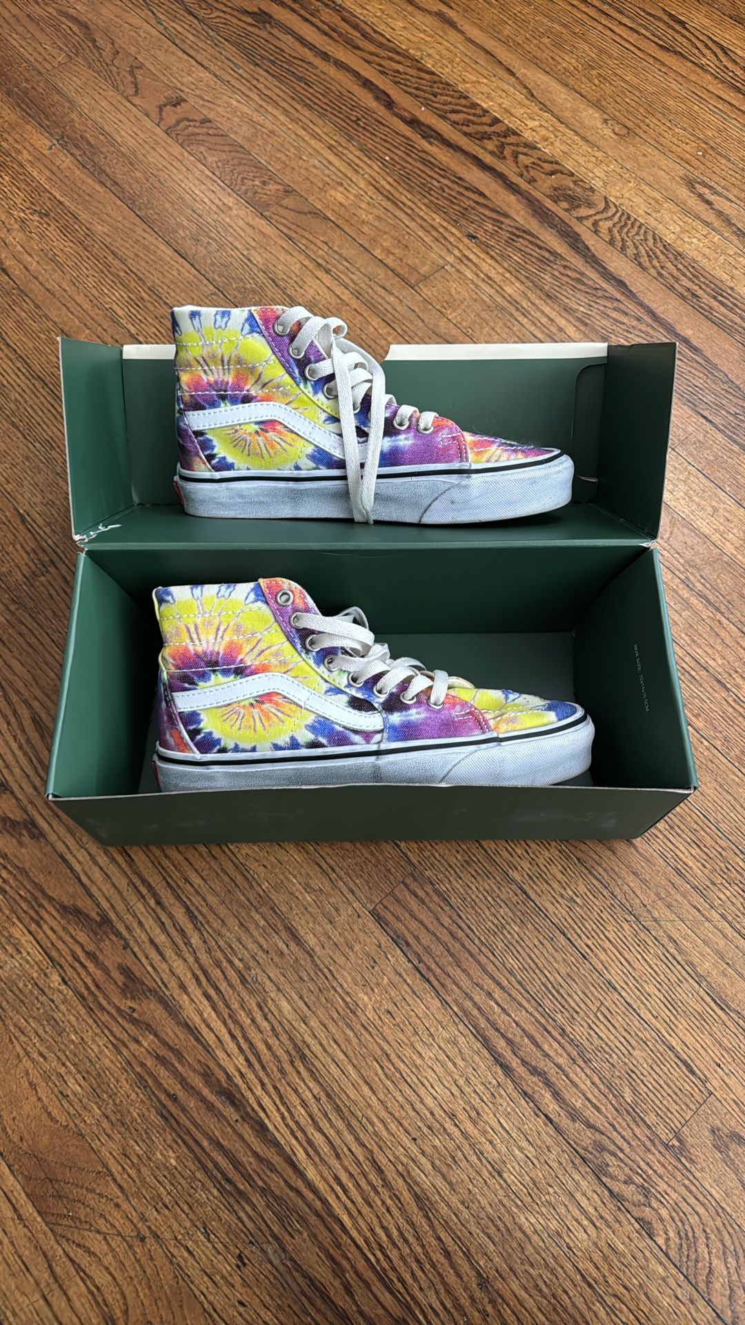 Vans Hi Sunflower 90’s Style - Women’s 7 / Men’s 5.5