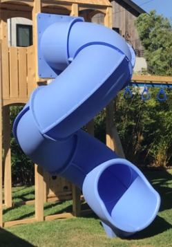 Spiral slide for kids