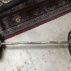 Curled Weight Bar