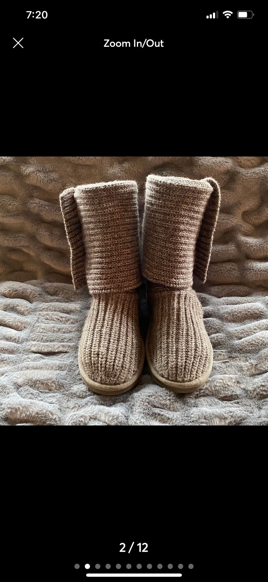 Ugg classic Cardy Knit Boots