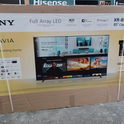 85" Screen Full Array Led Smart 4k Ultra HDTV By Sony Bravia.  85X90CL. Original Box SEALED 