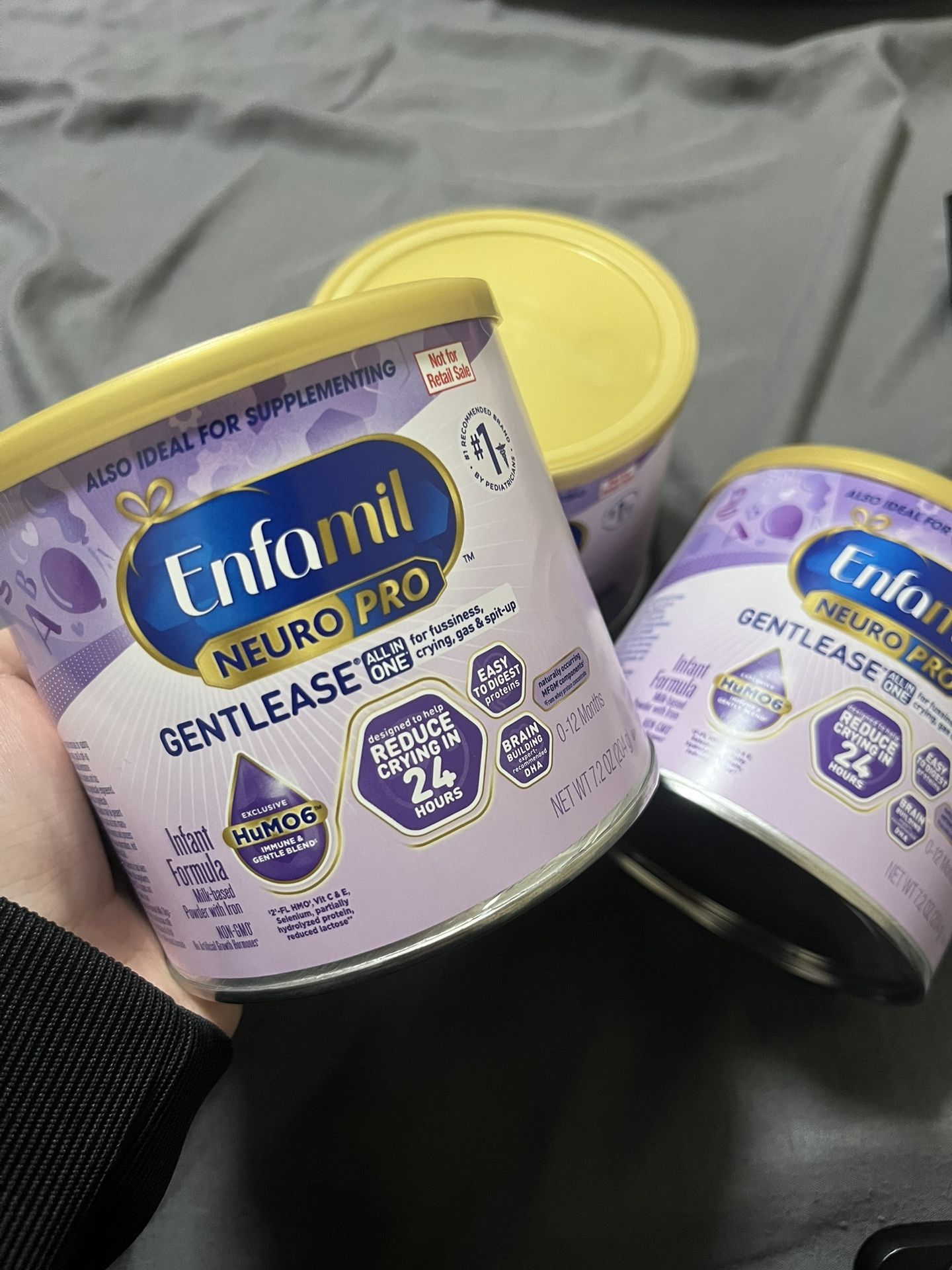 Purple Enfamil Baby Formula