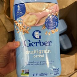 Free baby cereal