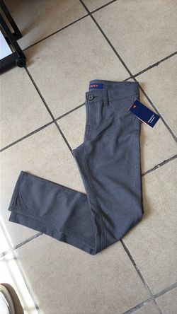 Girls size 10 Uniform pants (gray)