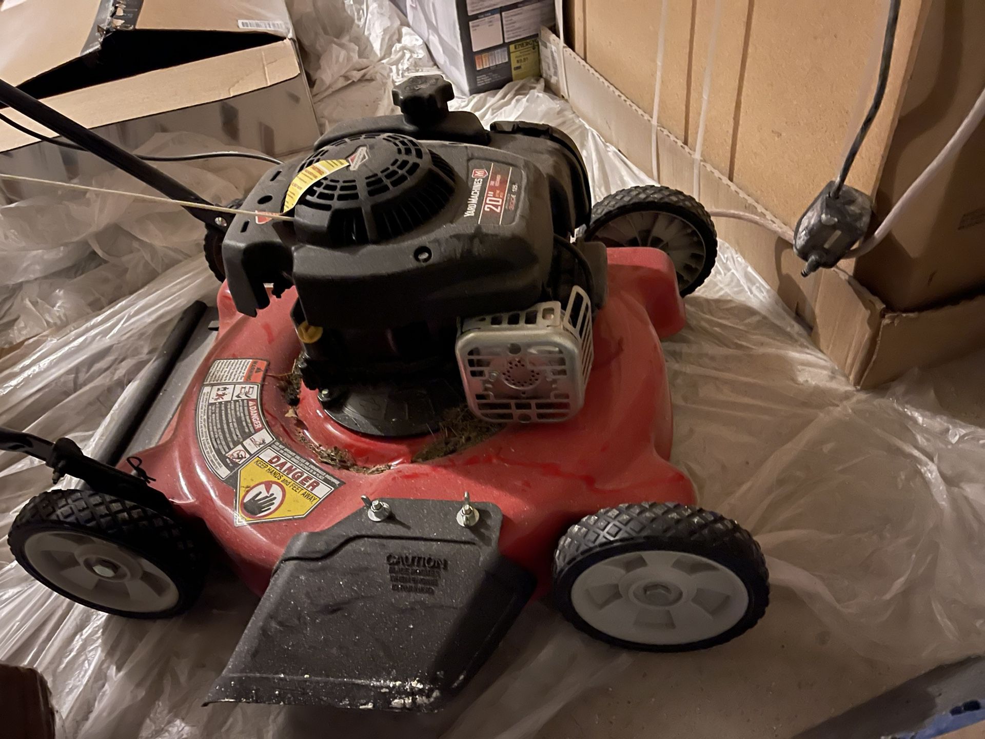 Lawnmower For Sale Used 1 Time Before I Hired A Gardener. Paid More Than 300 For It. 