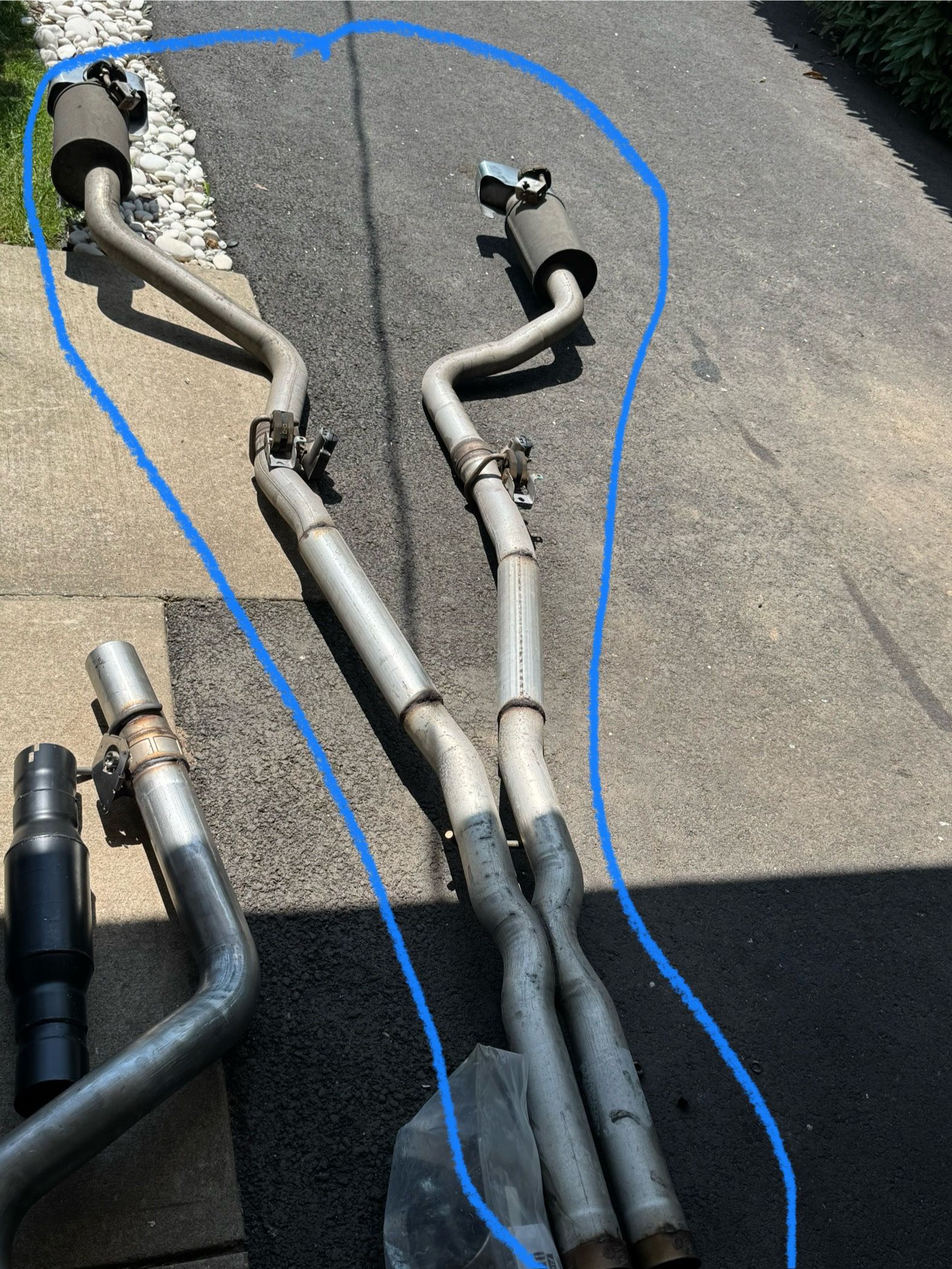 Dodge Challenger Exhaust System With Active Valves