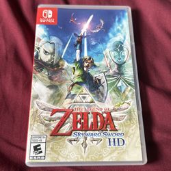 Legend of Zelda Skyward Sword HD Switch W/ CASE