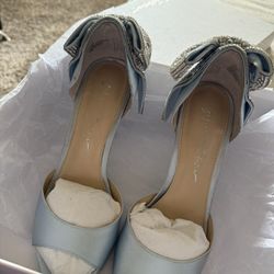 Baby Blue Betty Johnson Heels 