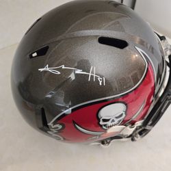 Signed Antonio Brown Helmet