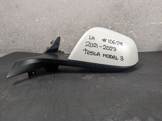 2021-2022-2023 TESLA MODEL 3 LEFT MIRROR OEM USED #10627