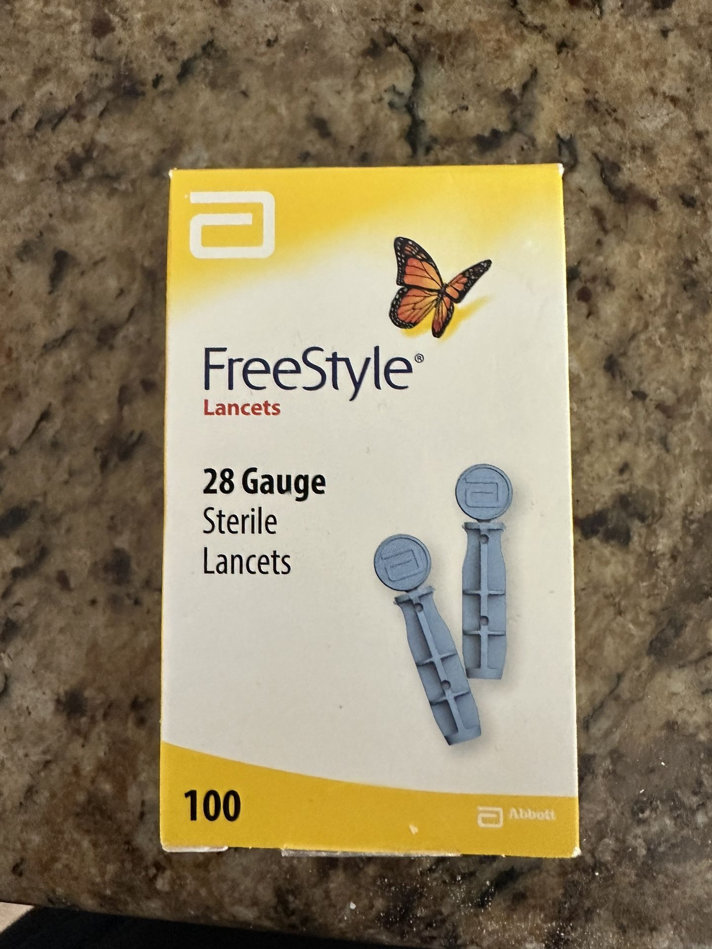 Freestyle Lancets, 28 Gauge, 100 Count